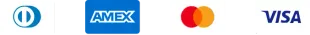 Tarjetas habilitadas para el pago seguro: Visa, Mastercard, Amex y Izipay.